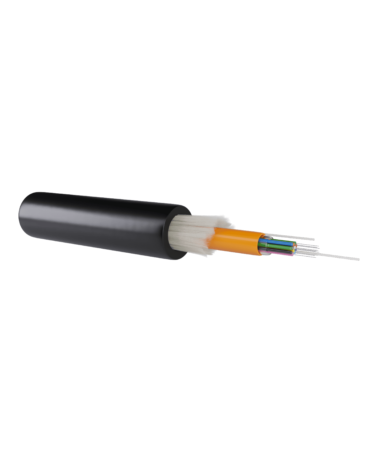 Cable Uni-Tubo con Armado Dieléctrico de Fibras de Vidrio 3000N – PE