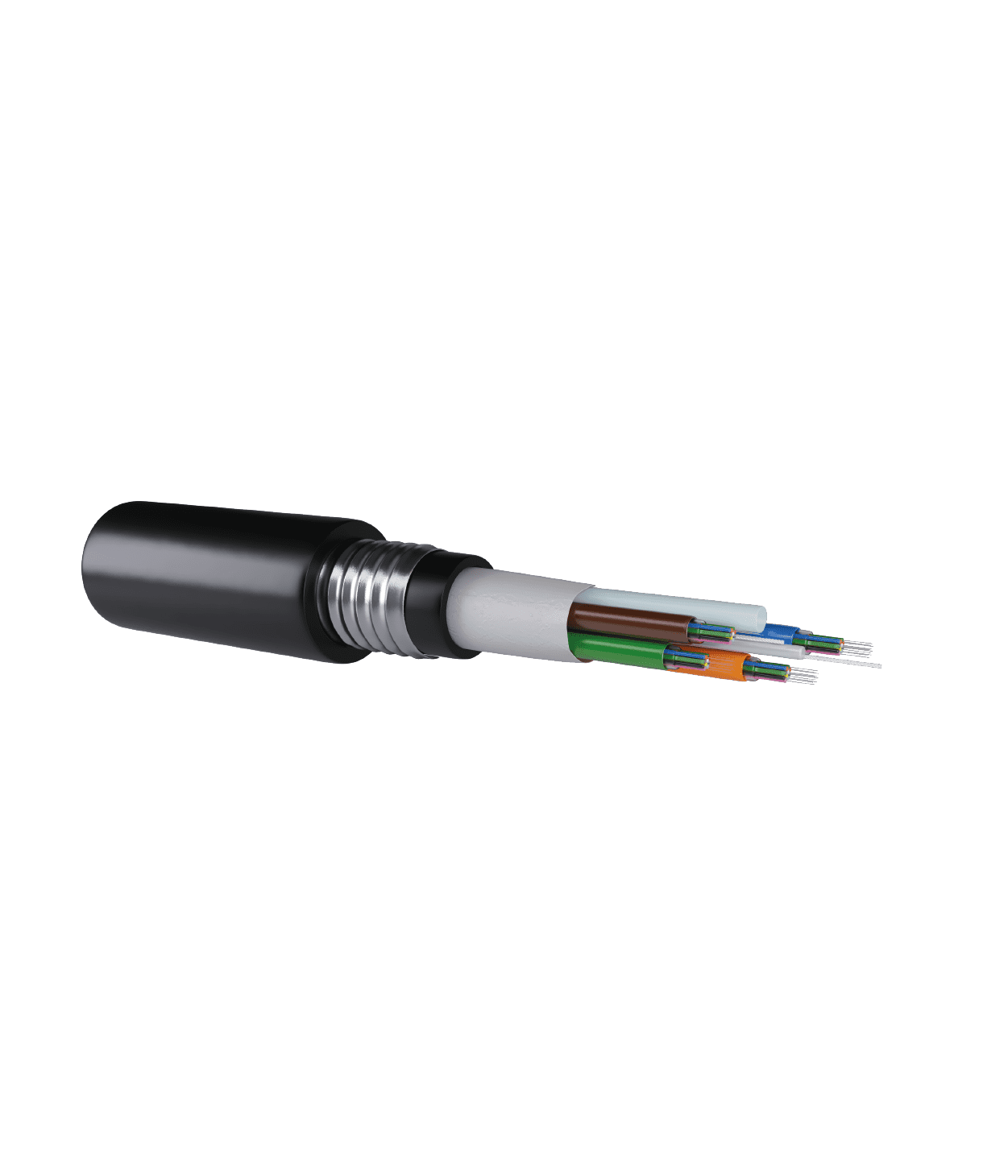 Cable Multi-Tubo con Armado de Acero Corrugado 1800N – Doble Cubierta – PE