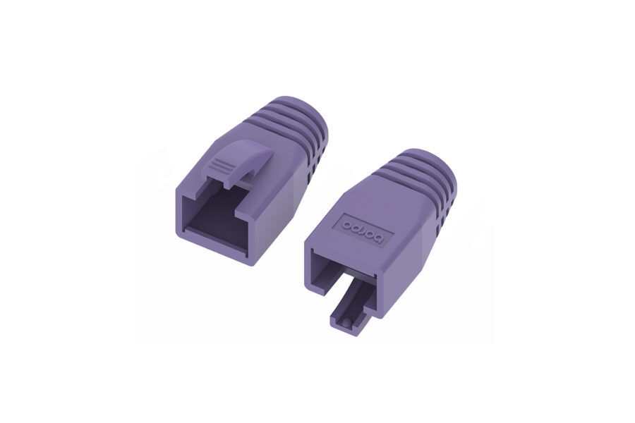 modular plug cable boot rj45 stp